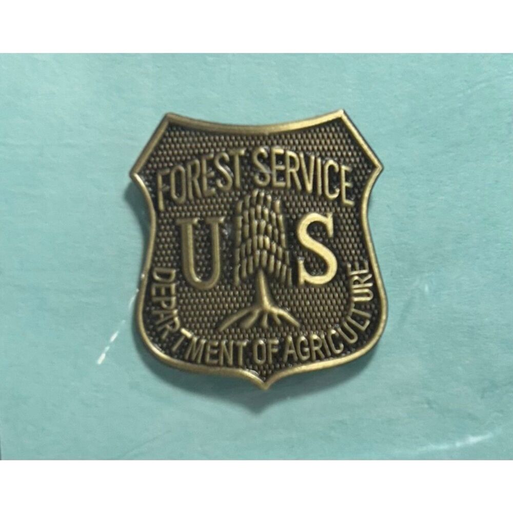 USFS  Department of Agriculture Mini-badge Pin -Tie tack- New